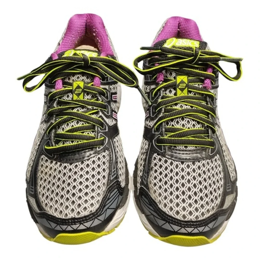 Asics GT 2000 Running Shoes Womens Size 6EE Multicolor‎ Synthetic Lace Up T3Q5N